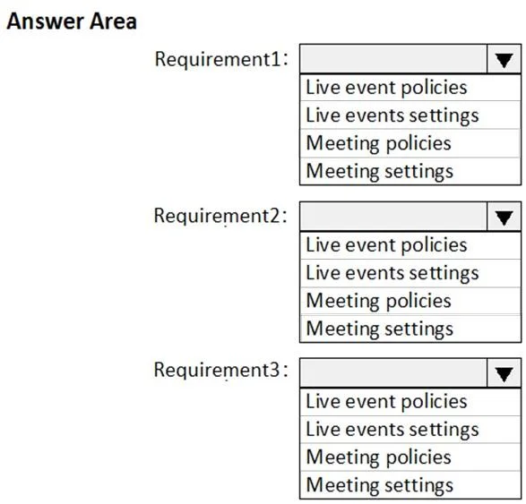 MS-700 question #118 exhibit
