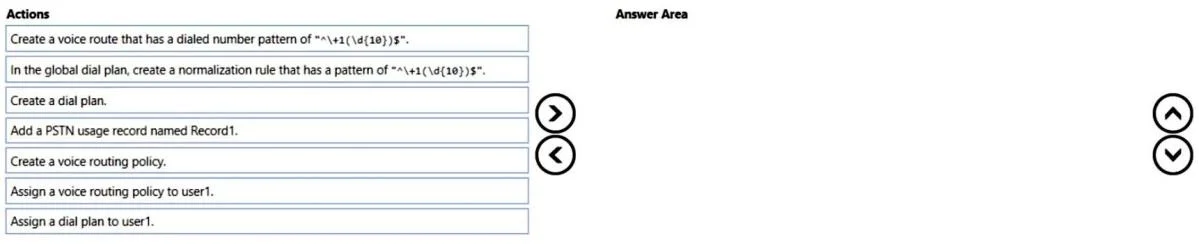 MS-720 question #83 exhibit
