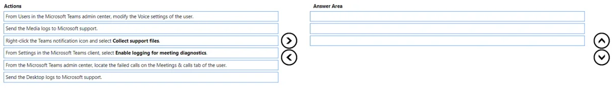 MS-720 question #144 exhibit