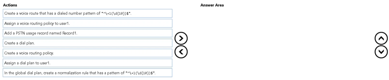 MS-721 question #83 exhibit