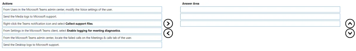 MS-721 question #87 exhibit