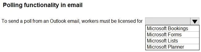 MS-900 question #461 exhibit