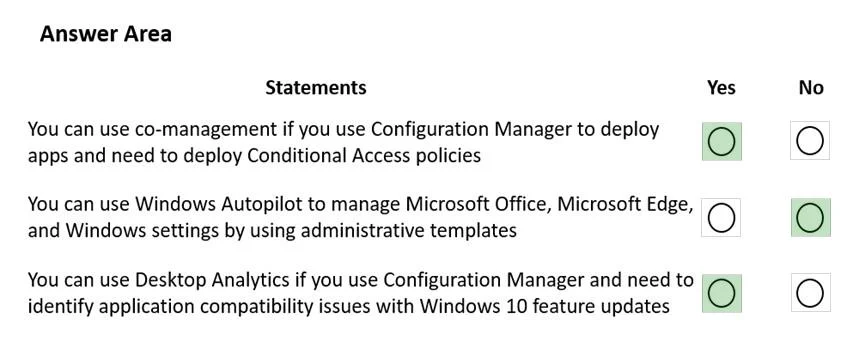 MS-900 question #304 exhibit