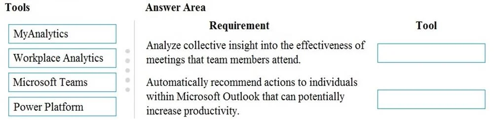 MS-900 question #208 exhibit