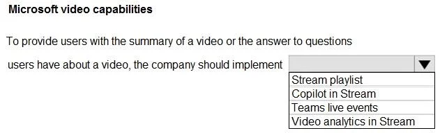 MS-900 question #253 exhibit