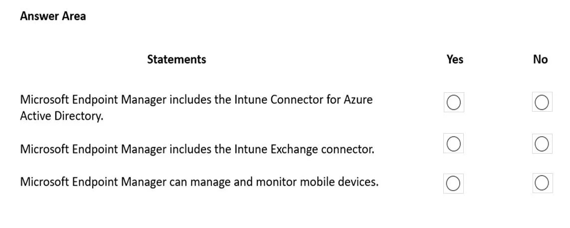MS-900 question #327 exhibit