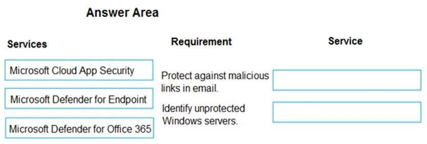 MS-900 question #287 exhibit