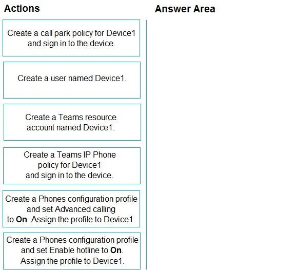 MS-900 question #259 exhibit