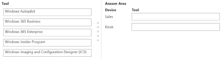 MS-900 question #444 exhibit