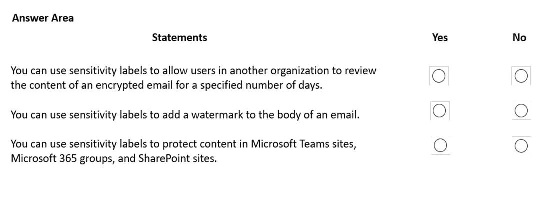 MS-900 question #326 exhibit