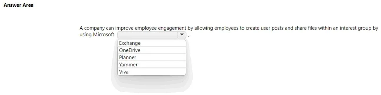MS-900 question #378 exhibit