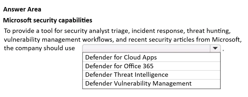 MS-900 question #279 exhibit