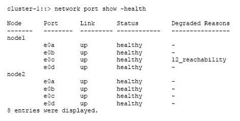 NS0-158 question #13 exhibit