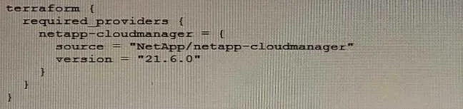 NS0-403 question #50 exhibit