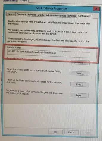 NS0-509 question #92 exhibit