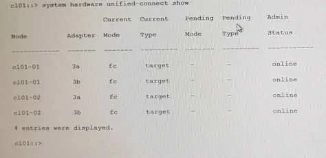 NS0-509 question #101 exhibit