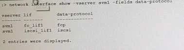 NS0-509 question #90 exhibit