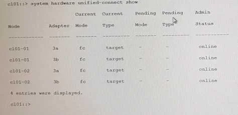 NS0-520 question #109 exhibit