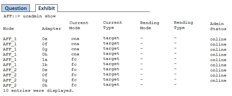 NS0-520 question #35 exhibit