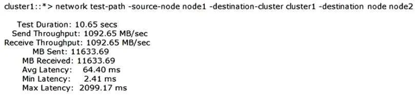 NS0-527 question #4 exhibit