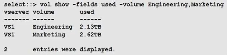 NS0-527 question #37 exhibit