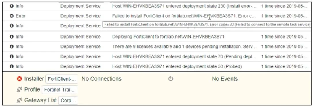 NSE5_FCT-7.0 question #15 exhibit