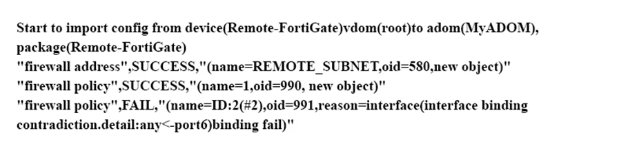 NSE5_FMG-5.4 question #16 exhibit