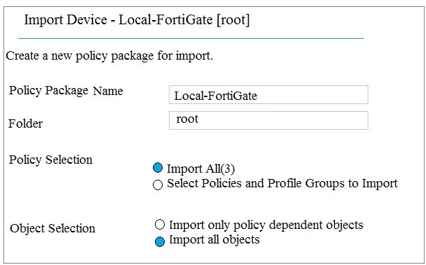NSE5_FMG-6.4 question #57 exhibit