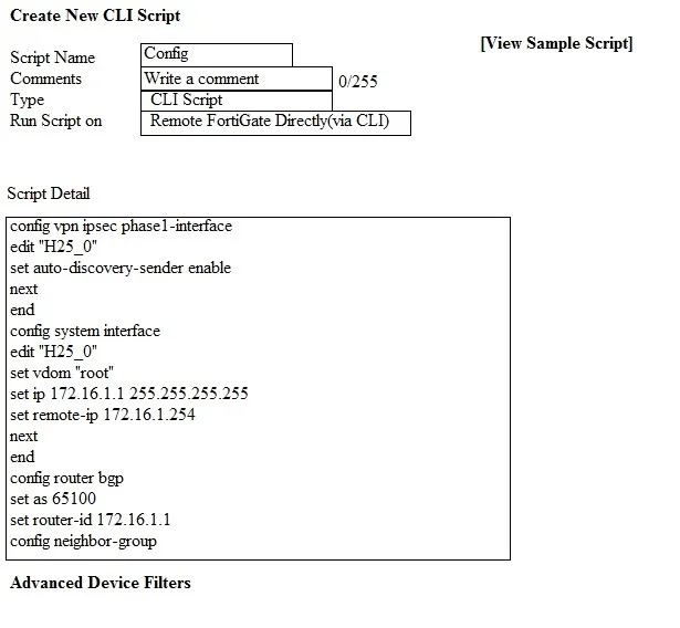 NSE5_FMG-6.4 question #46 exhibit