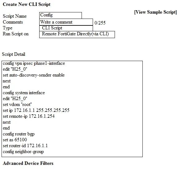 NSE5_FMG-7.0 question #46 exhibit