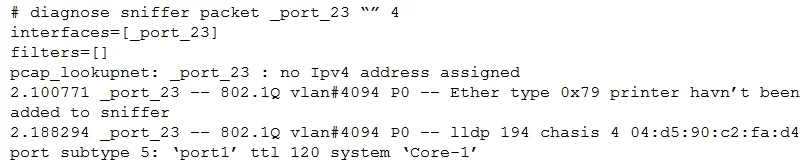 NSE6_FSW-7.2 question #6 exhibit