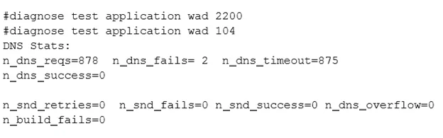 NSE7 question #46 exhibit