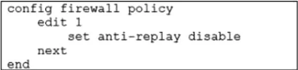 NSE7_SDW-7.2 question #66 exhibit