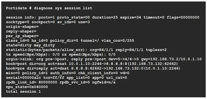 NSE7_SDW-7.2 question #37 exhibit