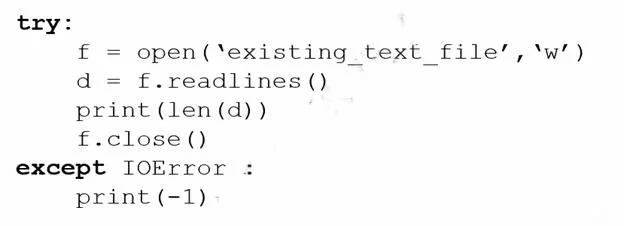 PCAP-31-03 question #119 exhibit