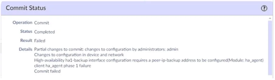 PCNSE question #584 exhibit