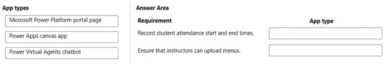 PL-100 question #221 exhibit