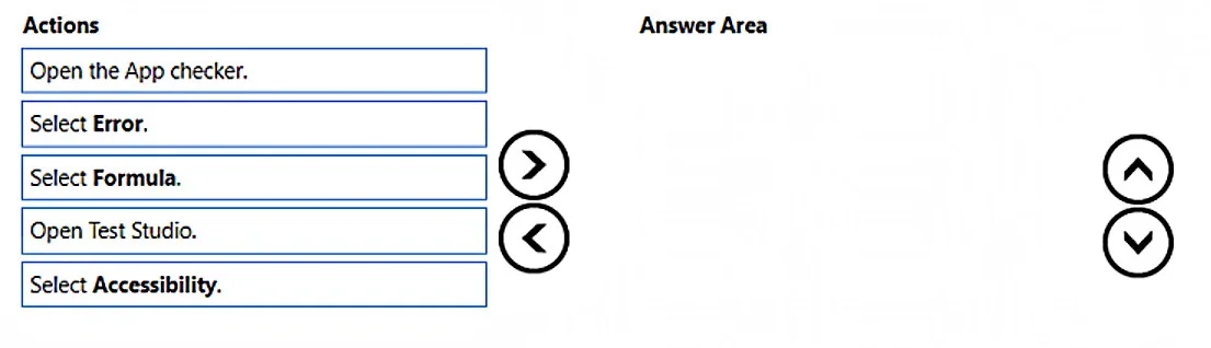 PL-100 question #310 exhibit