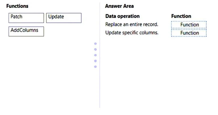 PL-100 question #300 exhibit