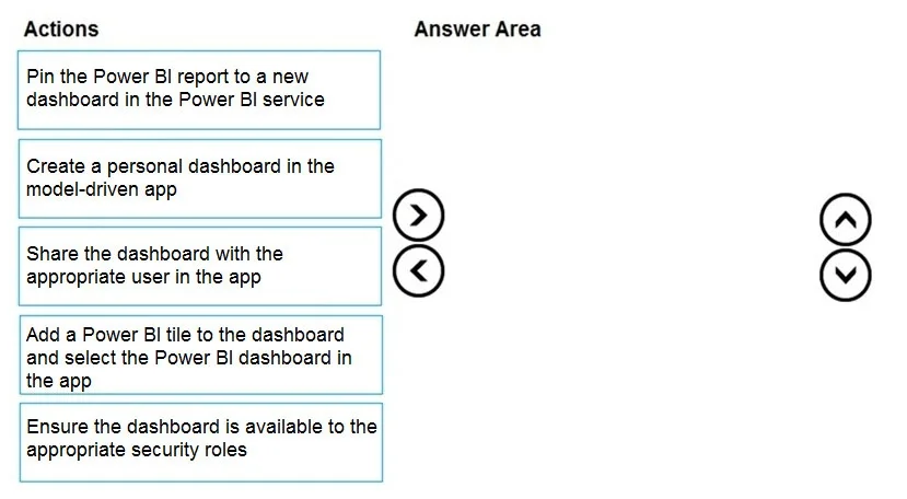 PL-200 question #72 exhibit