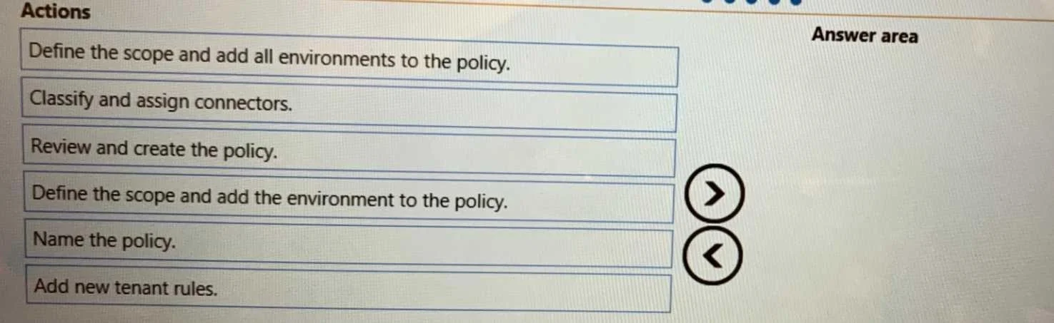 PL-500 question #92 exhibit