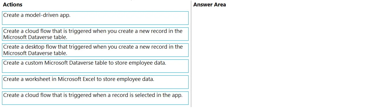 PL-500 question #101 exhibit