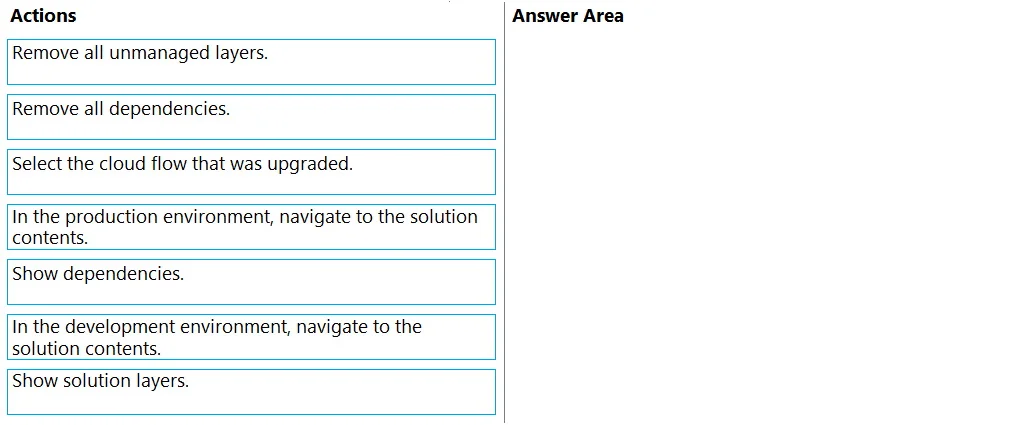 PL-500 question #81 exhibit