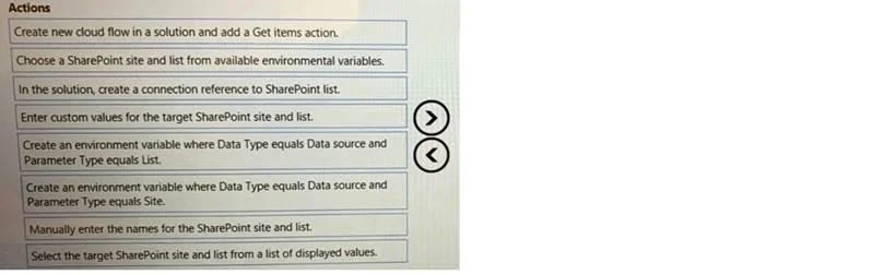 PL-500 question #84 exhibit