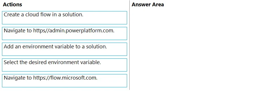 PL-500 question #76 exhibit