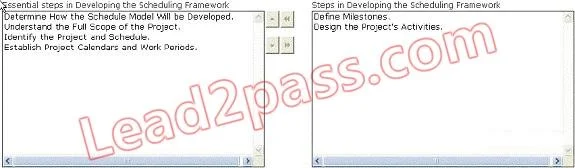 PMI-SP question #95 exhibit 2