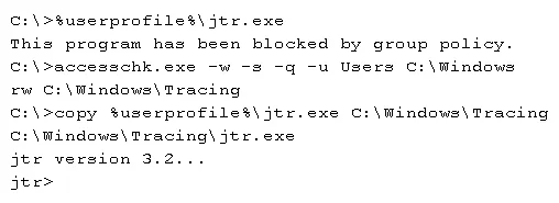 PT0-001 question #12 exhibit
