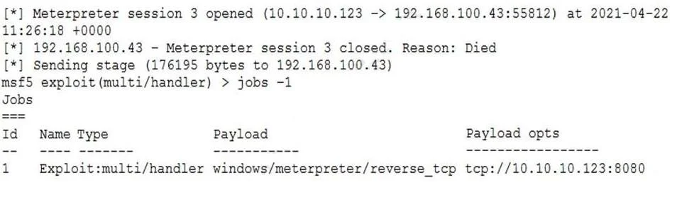 PT0-002 question #601 exhibit