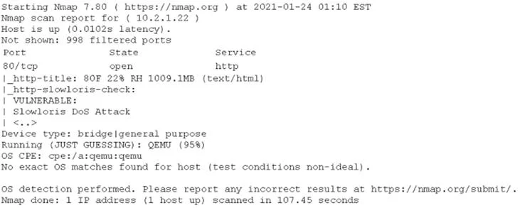 PT0-002 question #71 exhibit