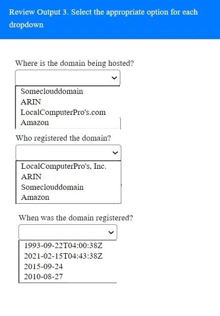 PT0-003 question #135 exhibit 6